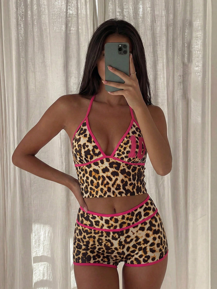 Costum de baie SHEIN, mix culori