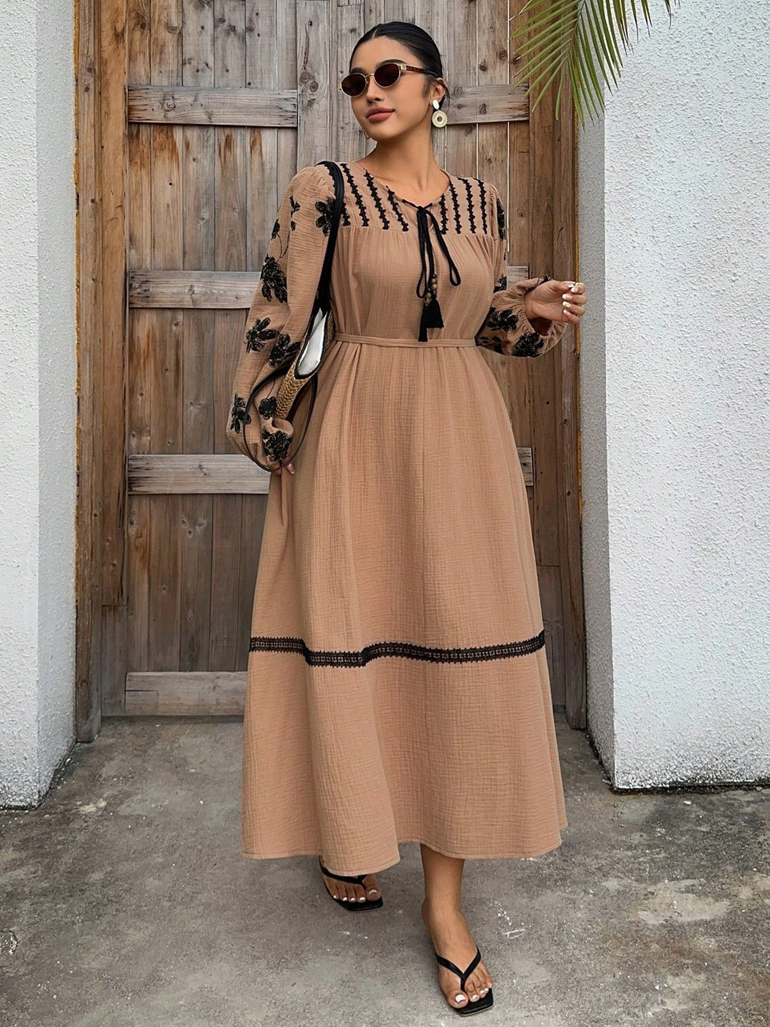 Rochie SHEIN, kaki