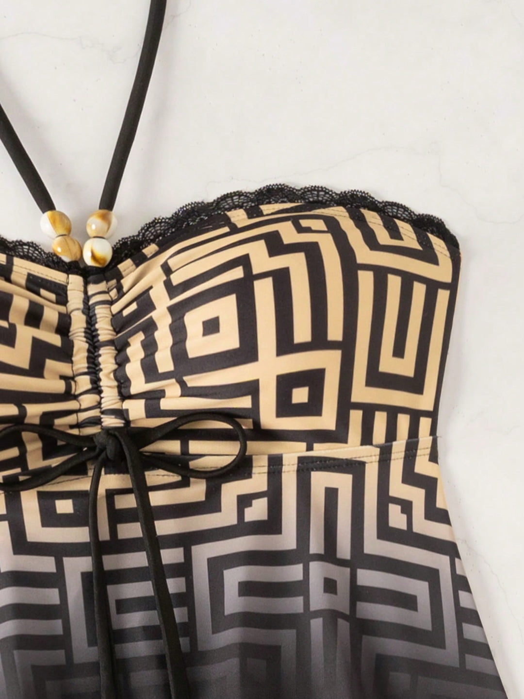 Costum de baie SHEIN, negru