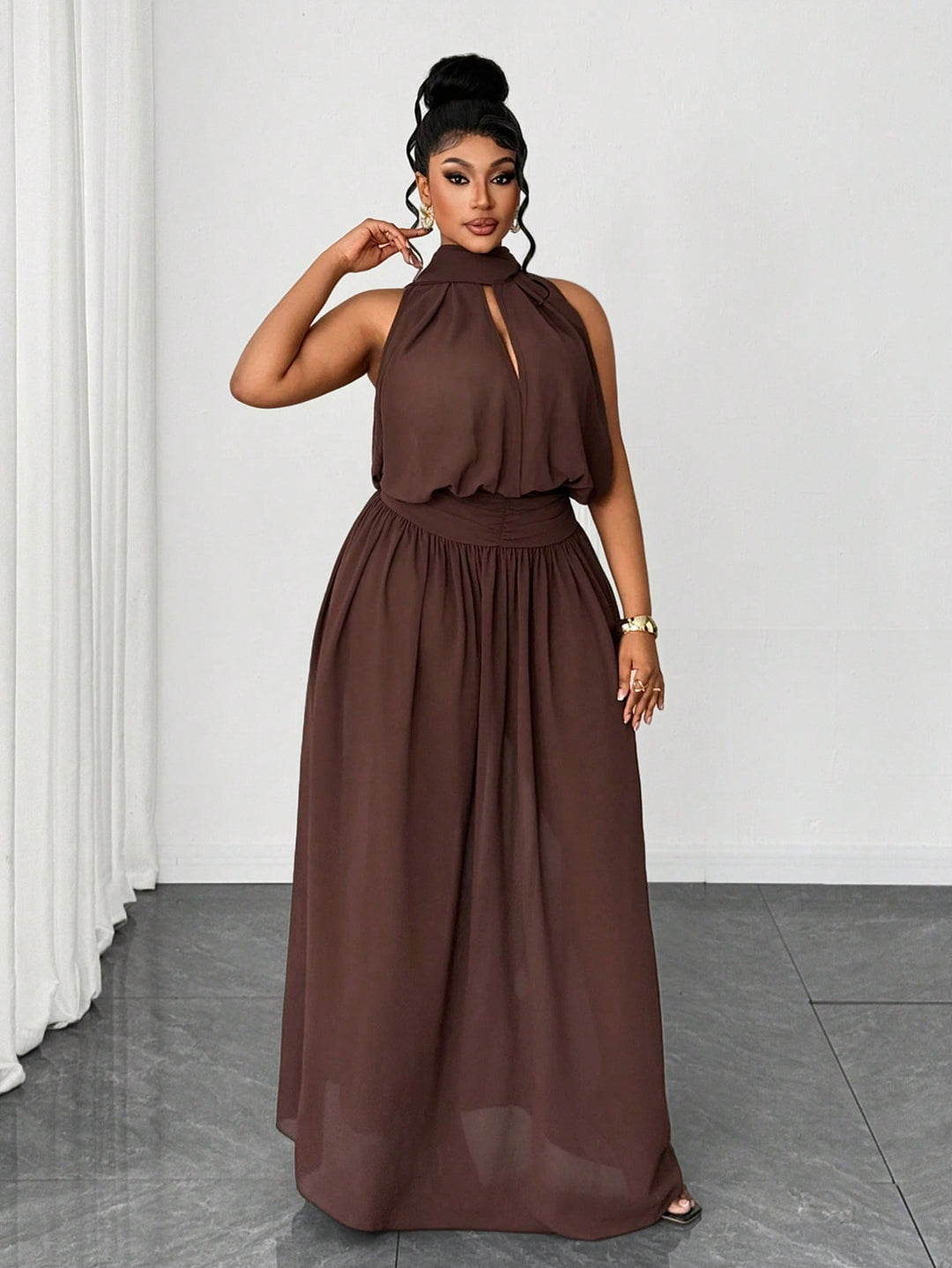 Rochie SHEIN, maro