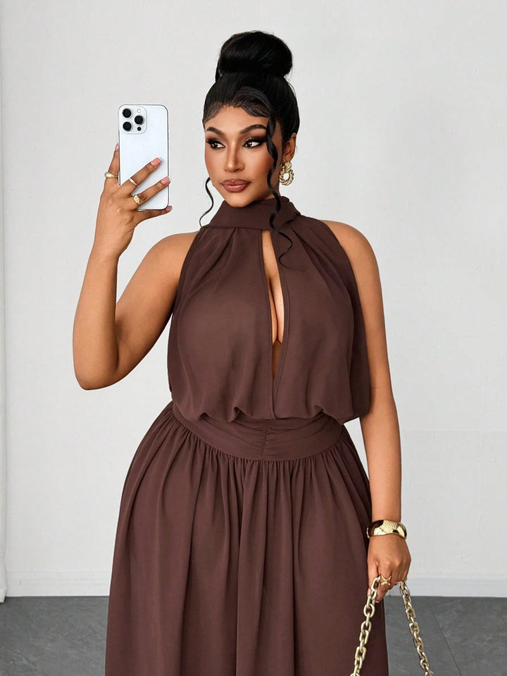 Rochie SHEIN, maro