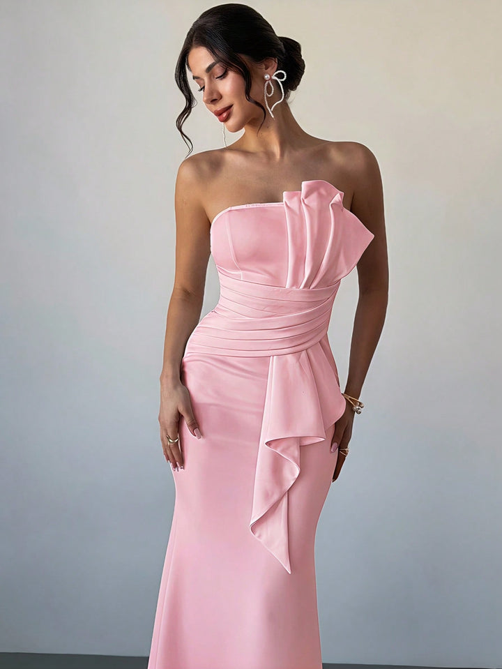 Rochie maxi SHEIN, roz