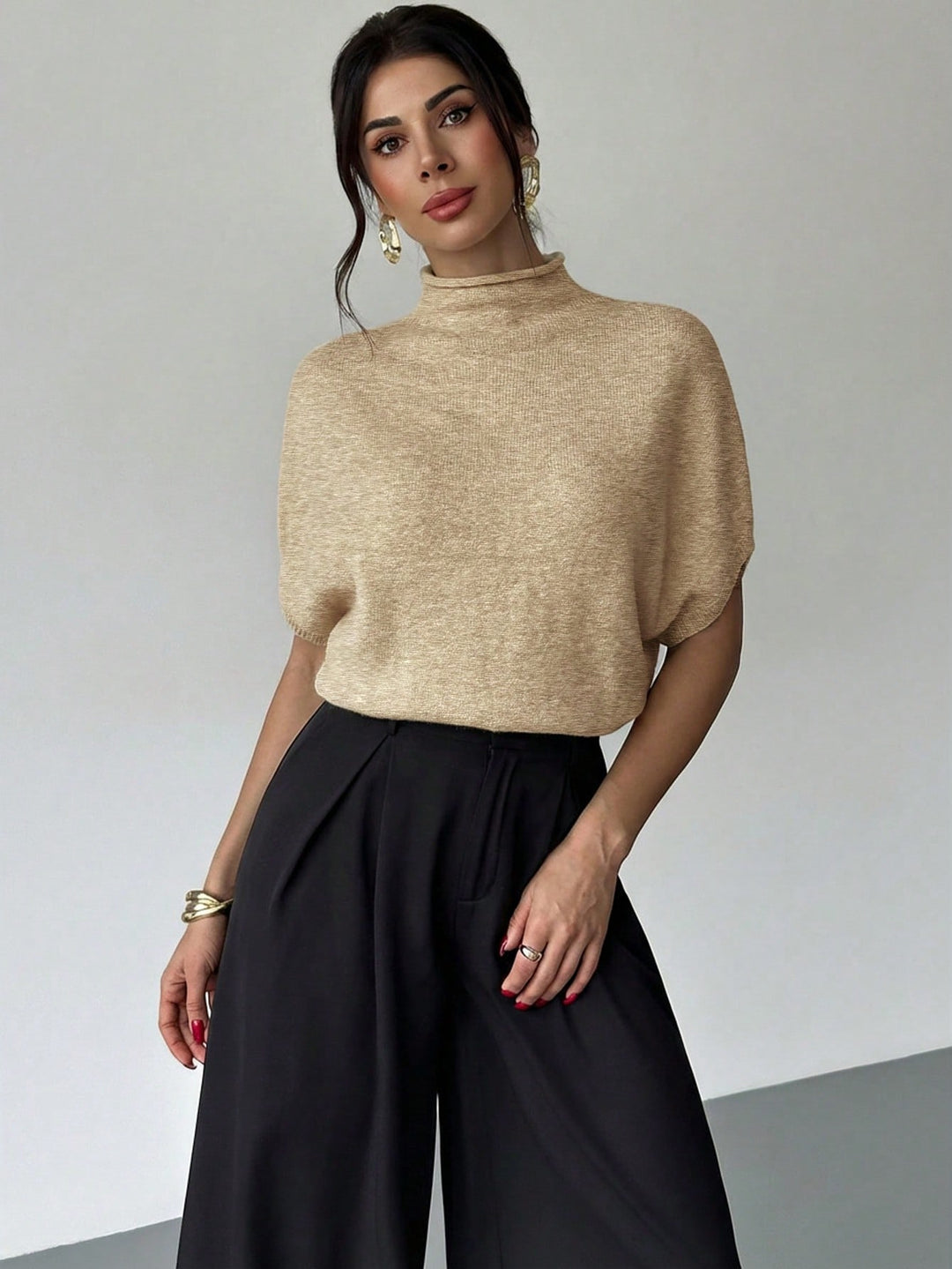 Pulover SHEIN, kaki