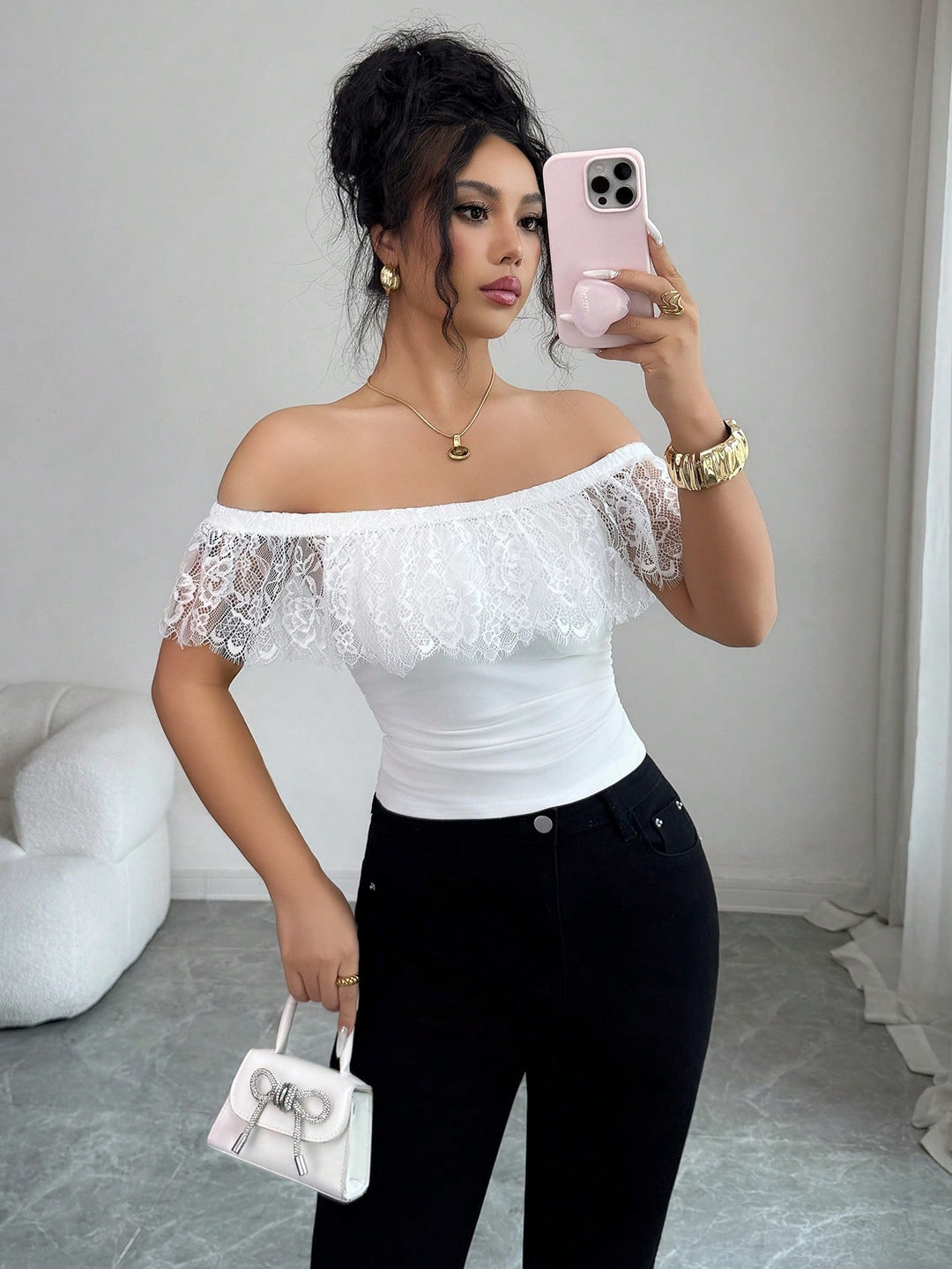 Tricou SHEIN, alb