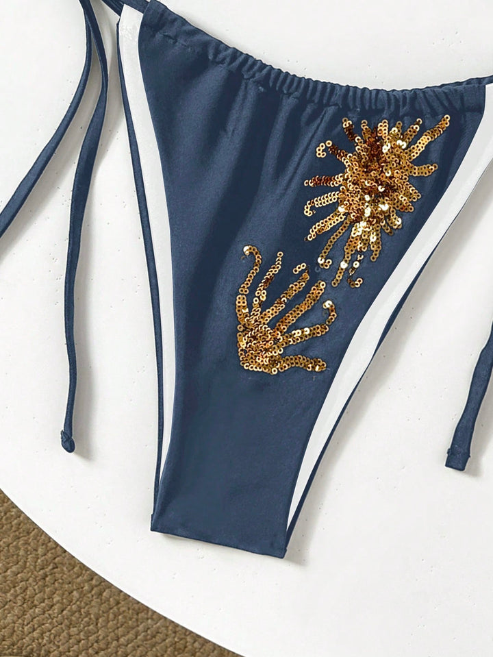 Set bikini SHEIN, albastru