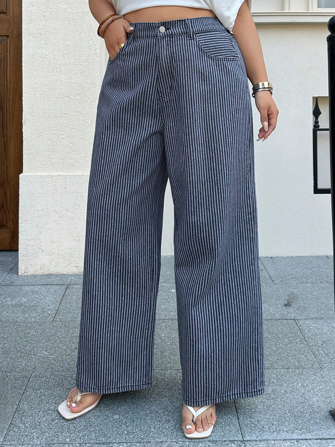 Jeans SHEIN, albastru