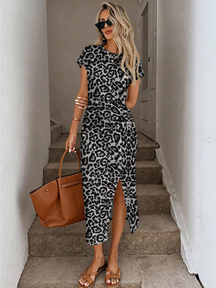 Rochie midi SHEIN, mix culori