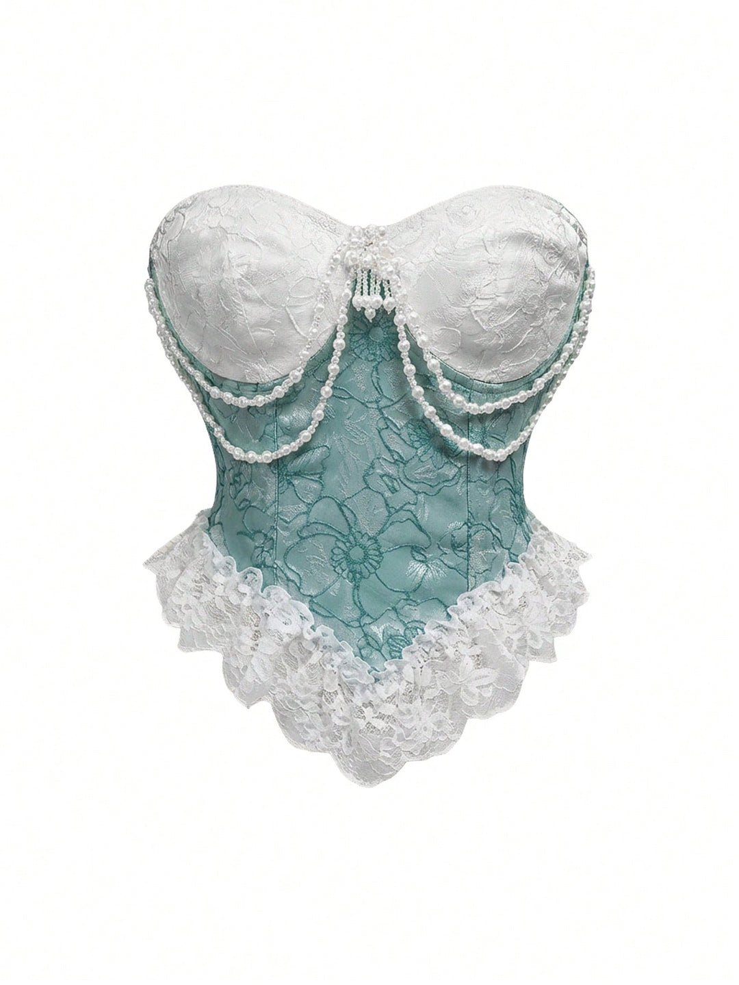 Top SHEIN, verde