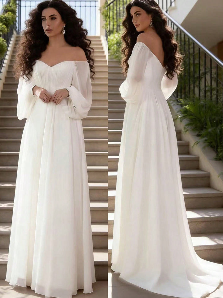 Rochie de mireasă SHEIN, alb