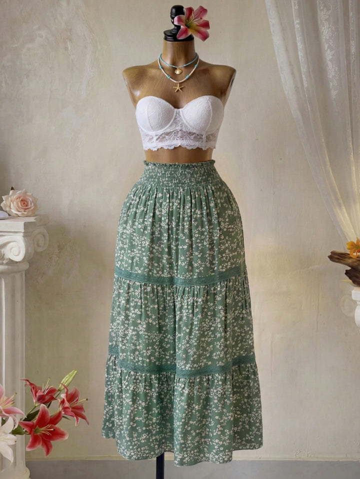 Fustă maxi SHEIN, mix culori