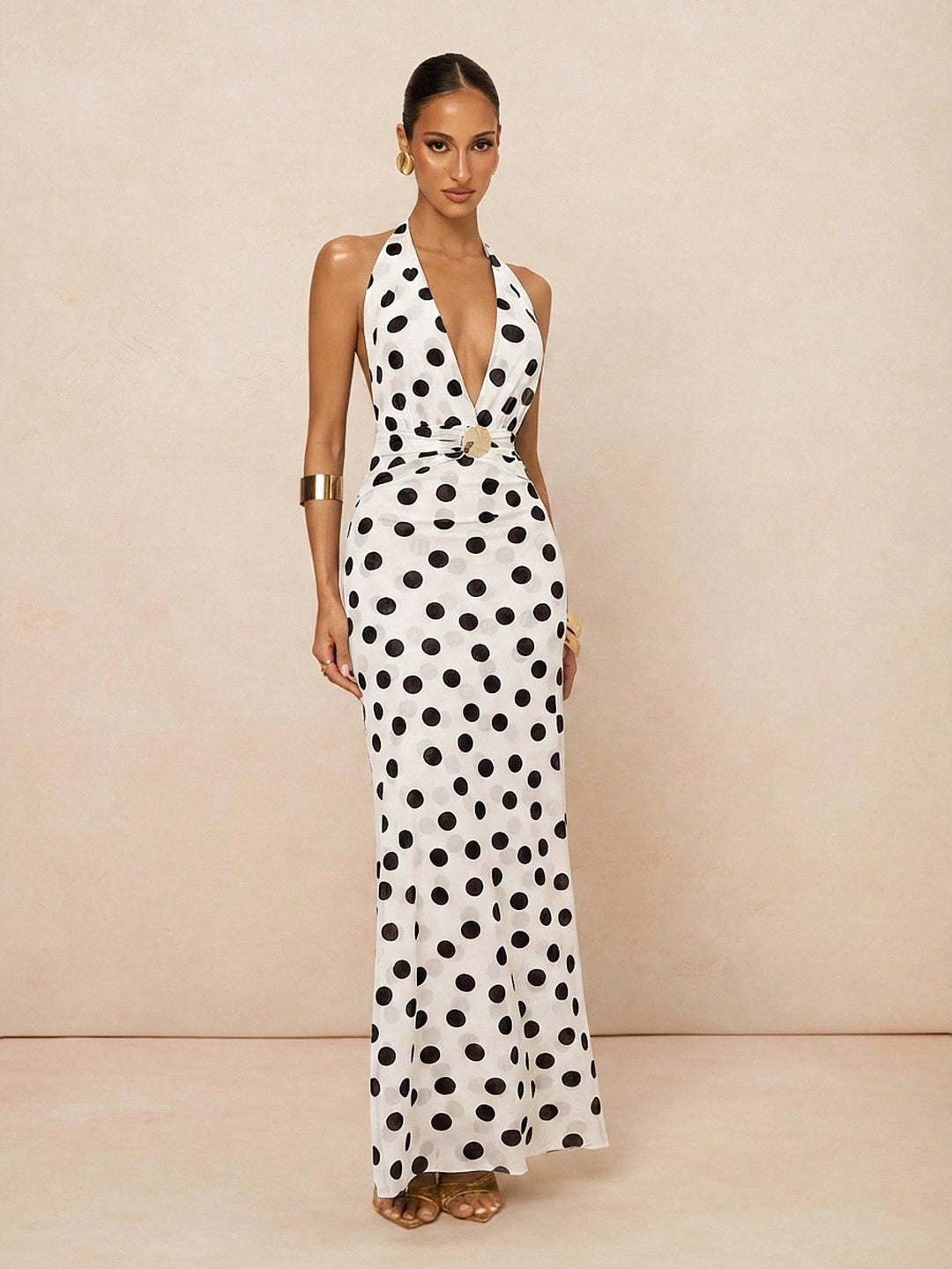 Rochie maxi SHEIN, alb