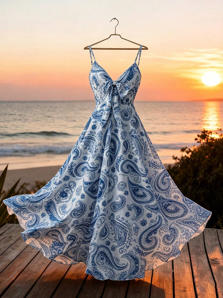 Rochie maxi SHEIN, albastru
