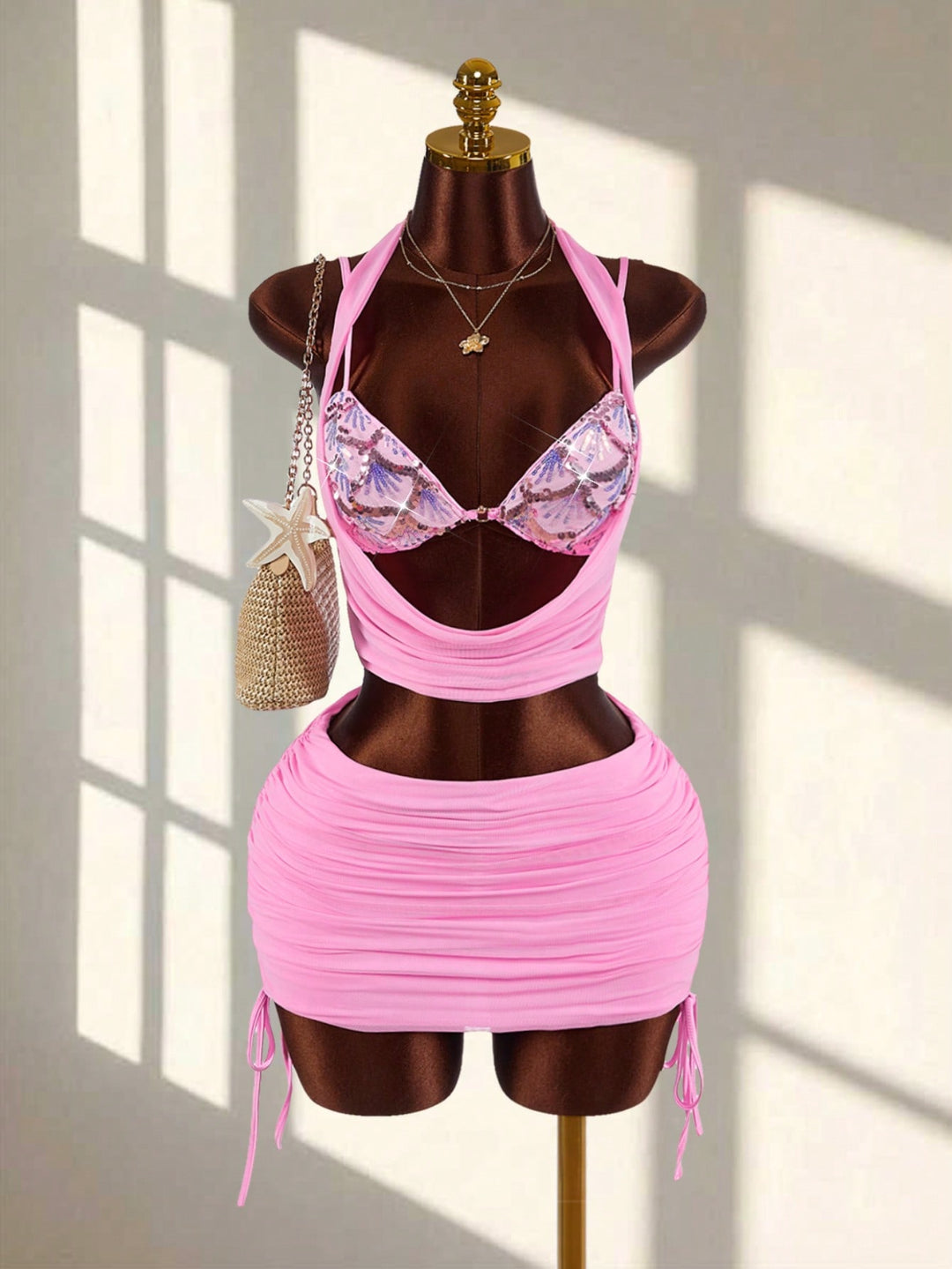 Compleu SHEIN, roz