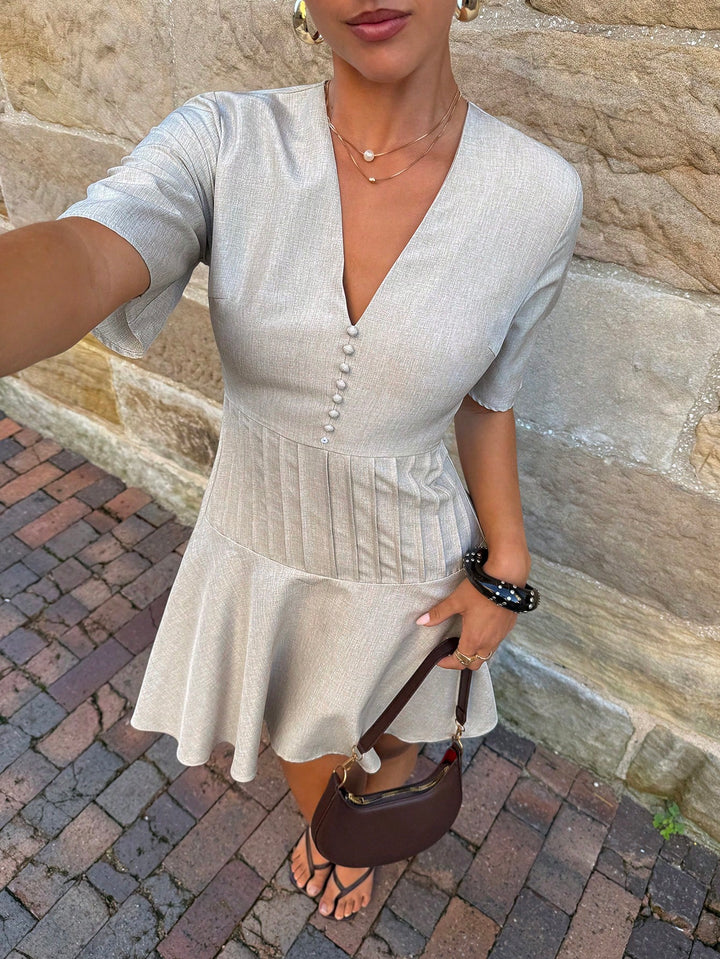 Rochie mini SHEIN, portocaliu
