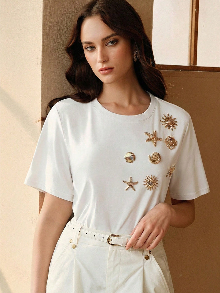 Tricou SHEIN, alb
