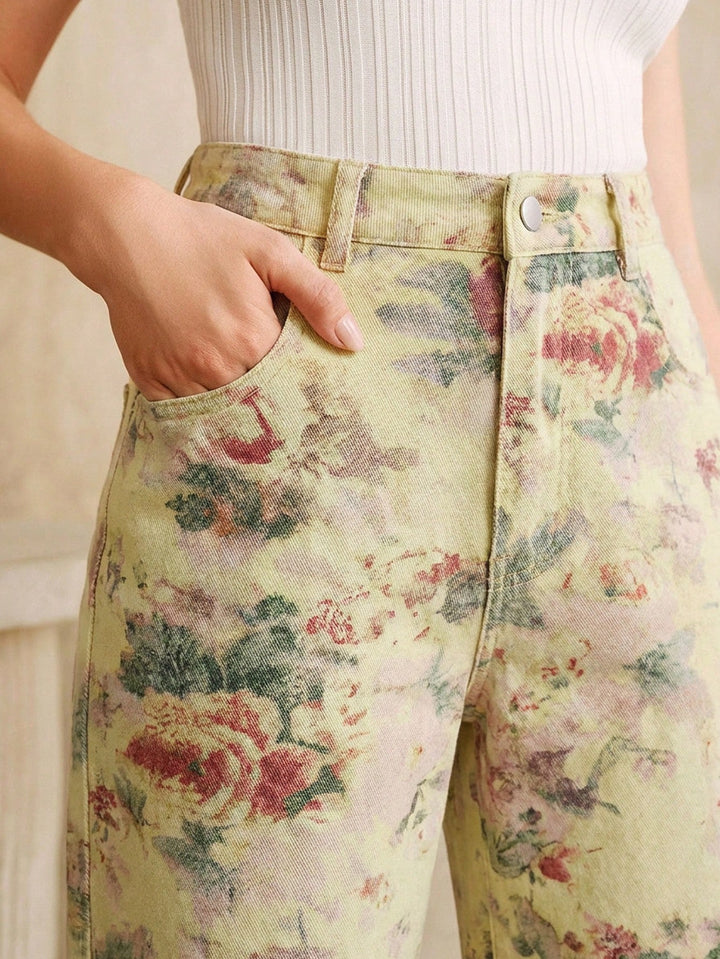 Jeans SHEIN, galben