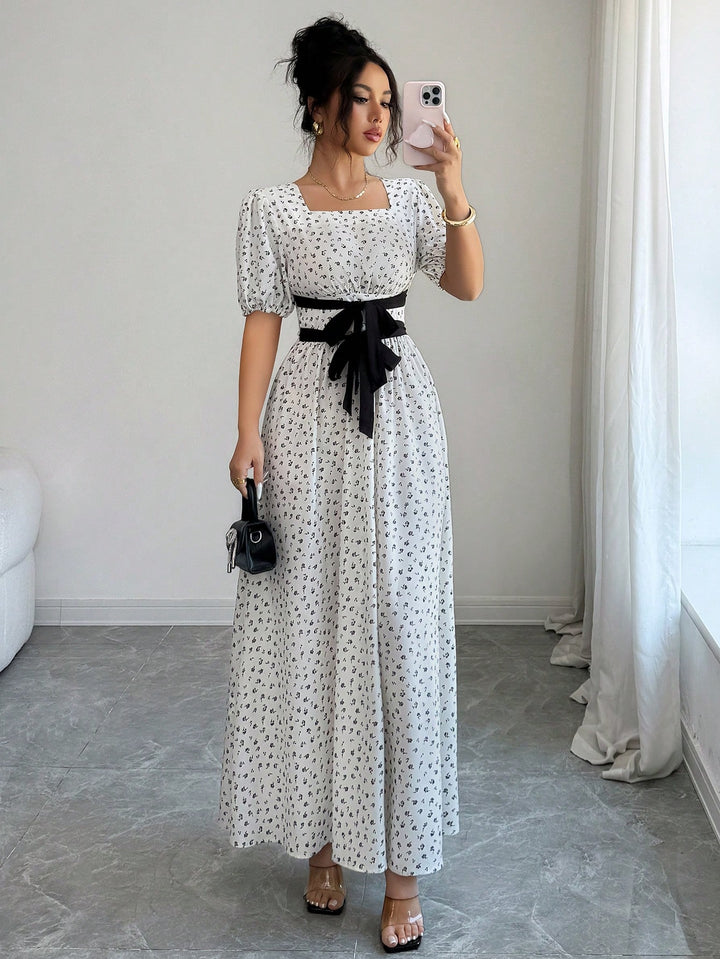 Rochie maxi SHEIN, portocaliu