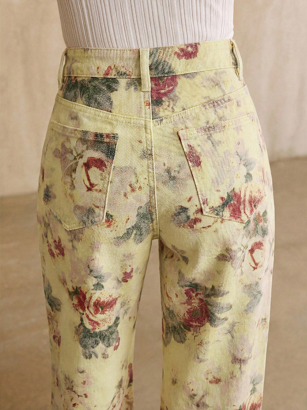 Jeans SHEIN, galben