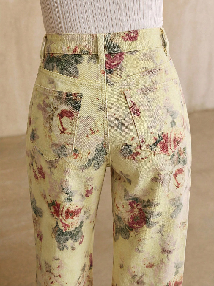 Jeans SHEIN, galben