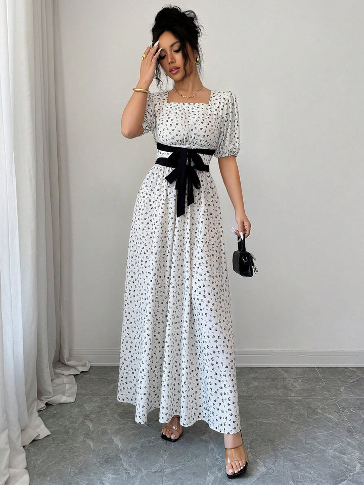 Rochie maxi SHEIN, portocaliu