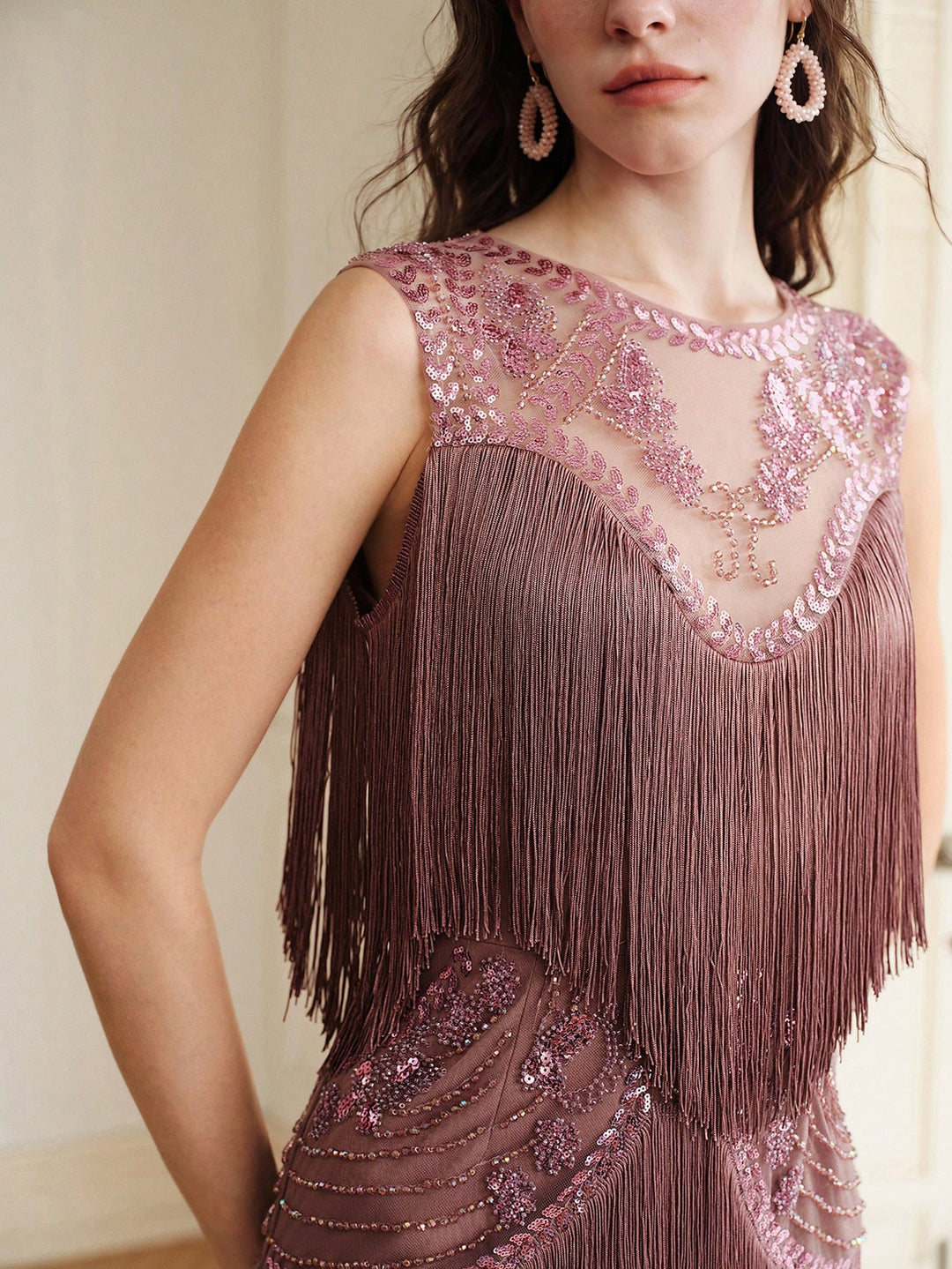 Rochie midi SHEIN, roz