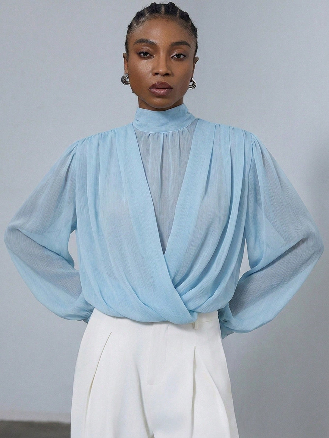 Bluza SHEIN, albastru