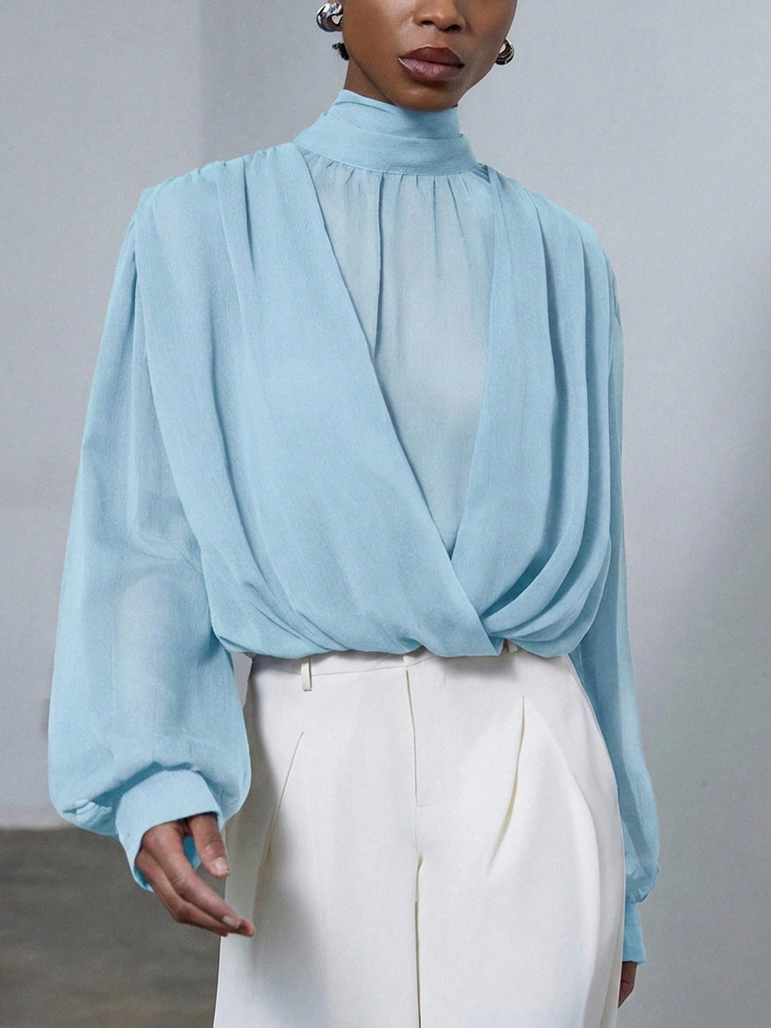 Bluza SHEIN, albastru