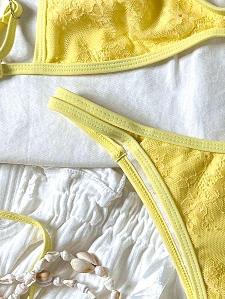 Set bikini SHEIN, mix culori