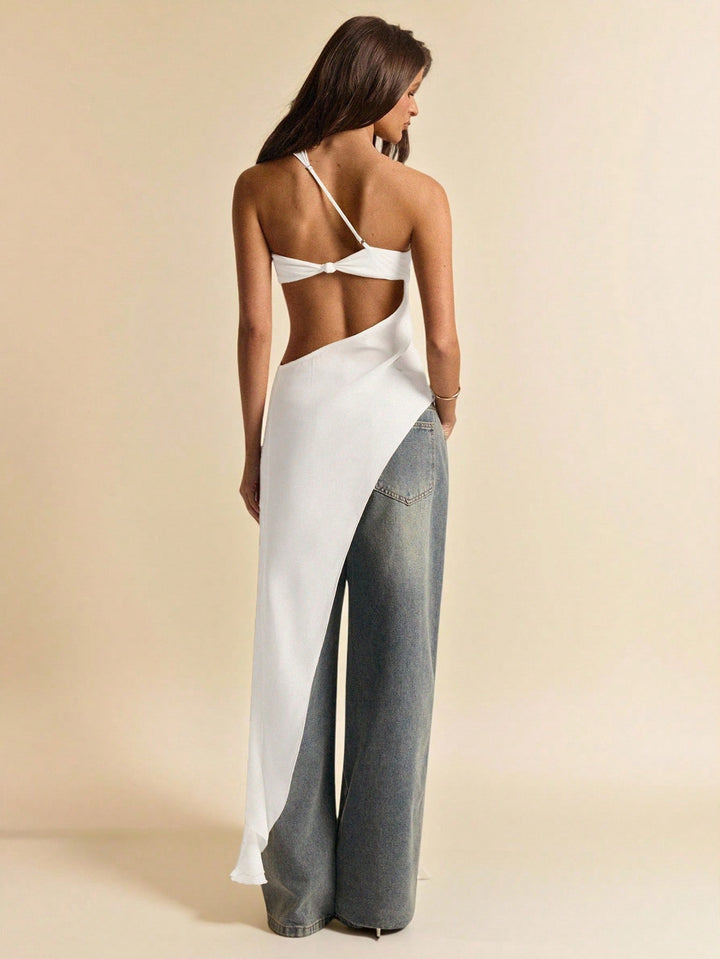 Top SHEIN, alb
