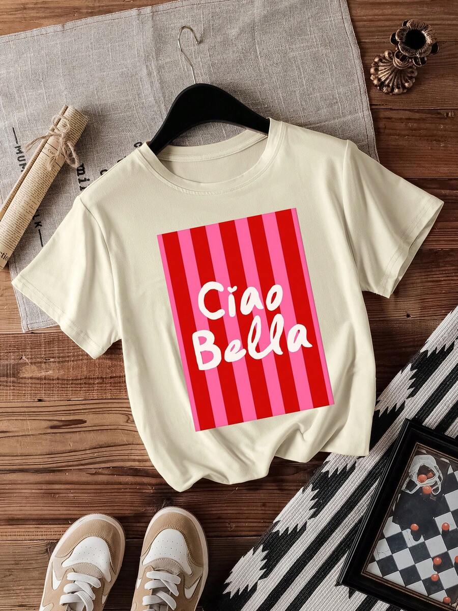 Tricou SHEIN, crem