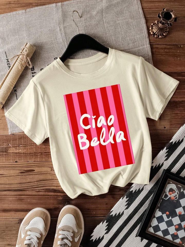 Tricou SHEIN, crem