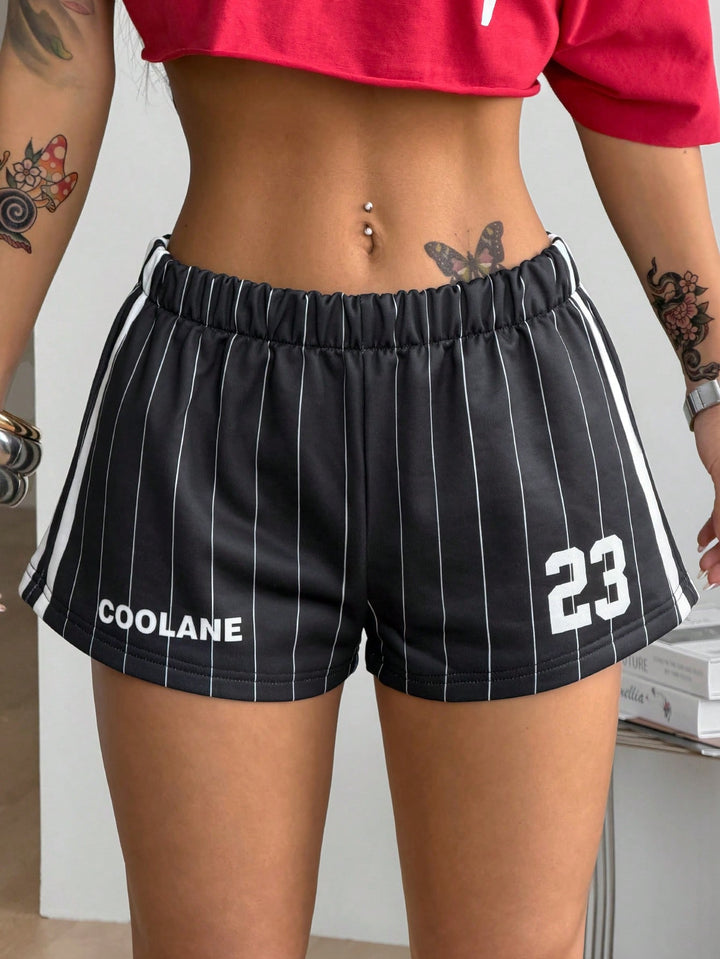 Pantaloni scurți SHEIN, negru