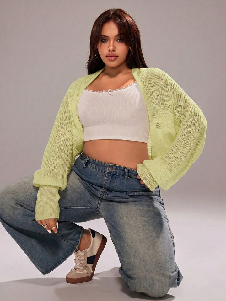 Cardigan SHEIN, verde