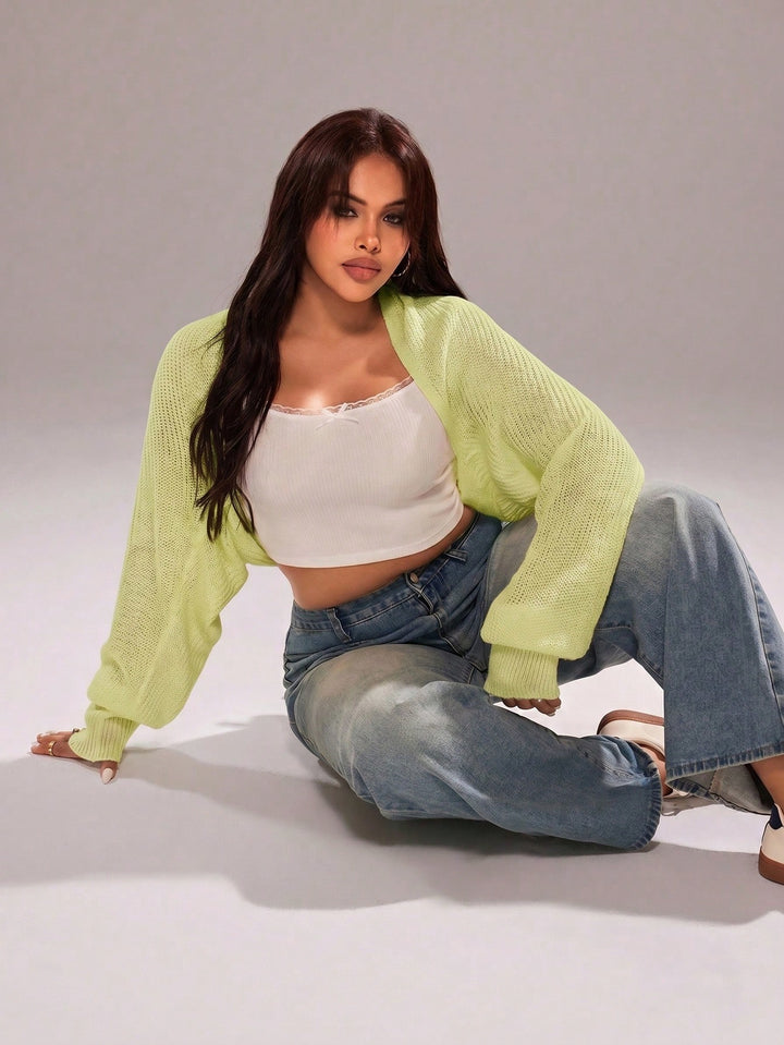 Cardigan SHEIN, verde