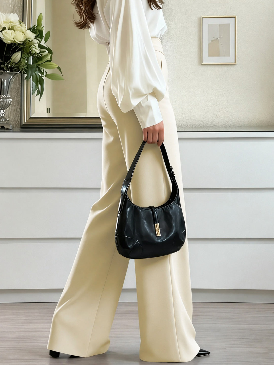 Pantaloni SHEIN, bej