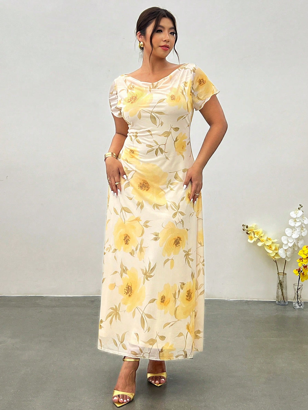 Rochie SHEIN, mix culori