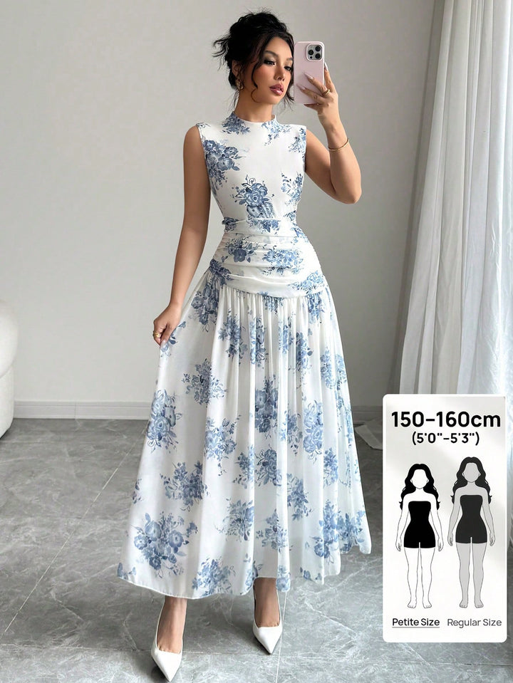 Rochie maxi SHEIN, albastru