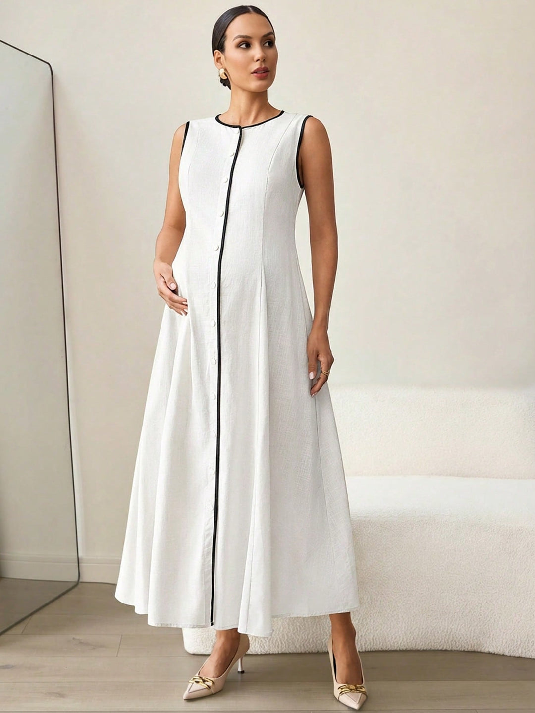 Rochie SHEIN, alb