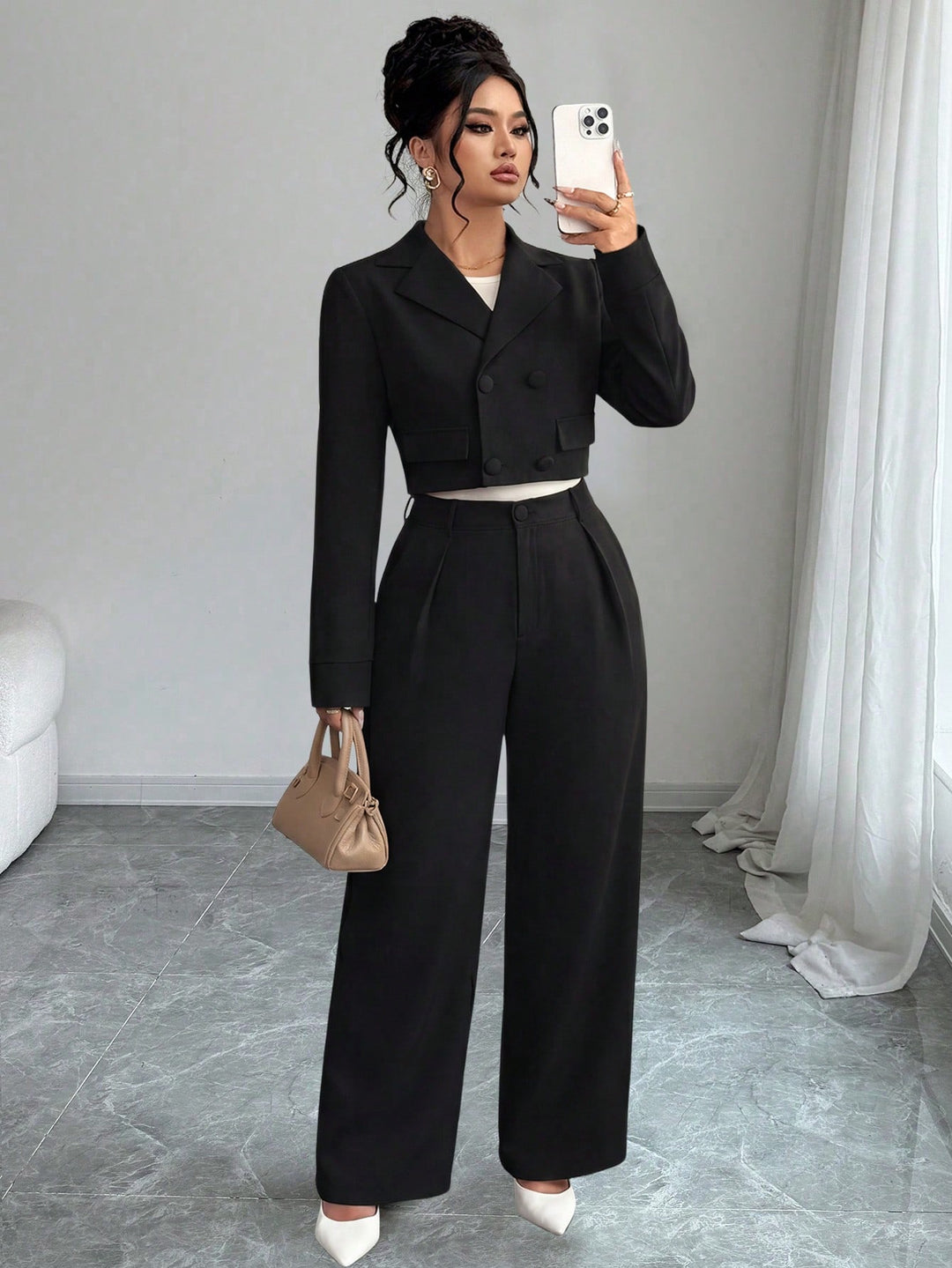 Compleu SHEIN, negru