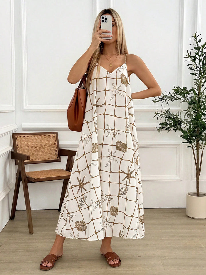 Rochie maxi SHEIN, mix culori