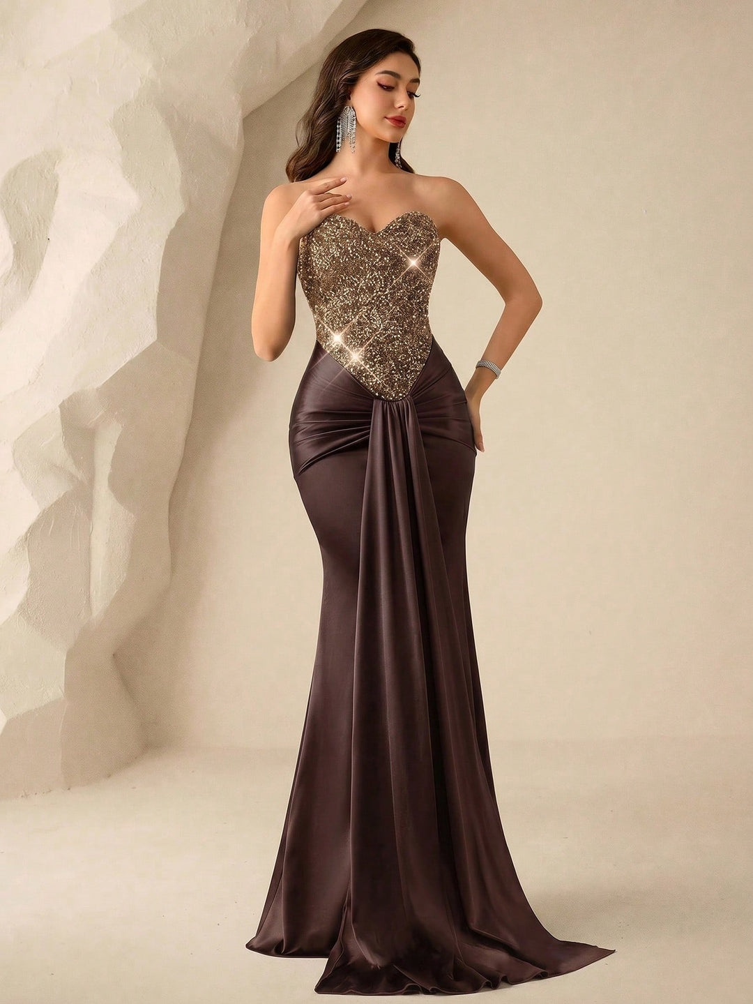 Rochie de ocazie SHEIN, mix culori
