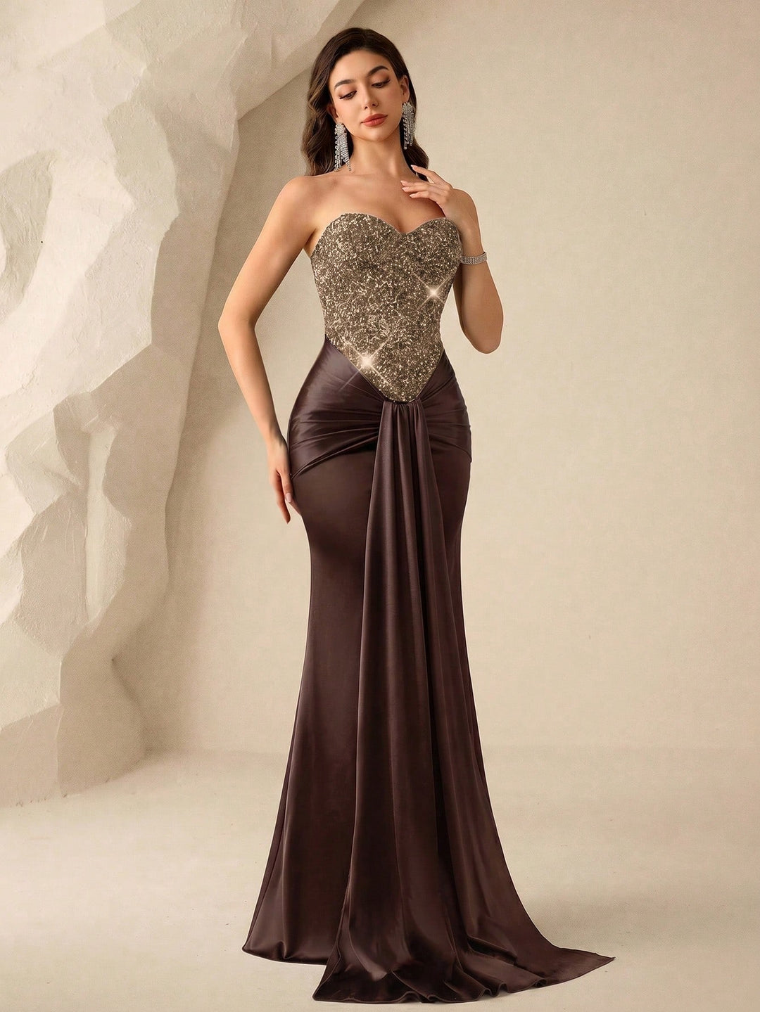Rochie de ocazie SHEIN, mix culori
