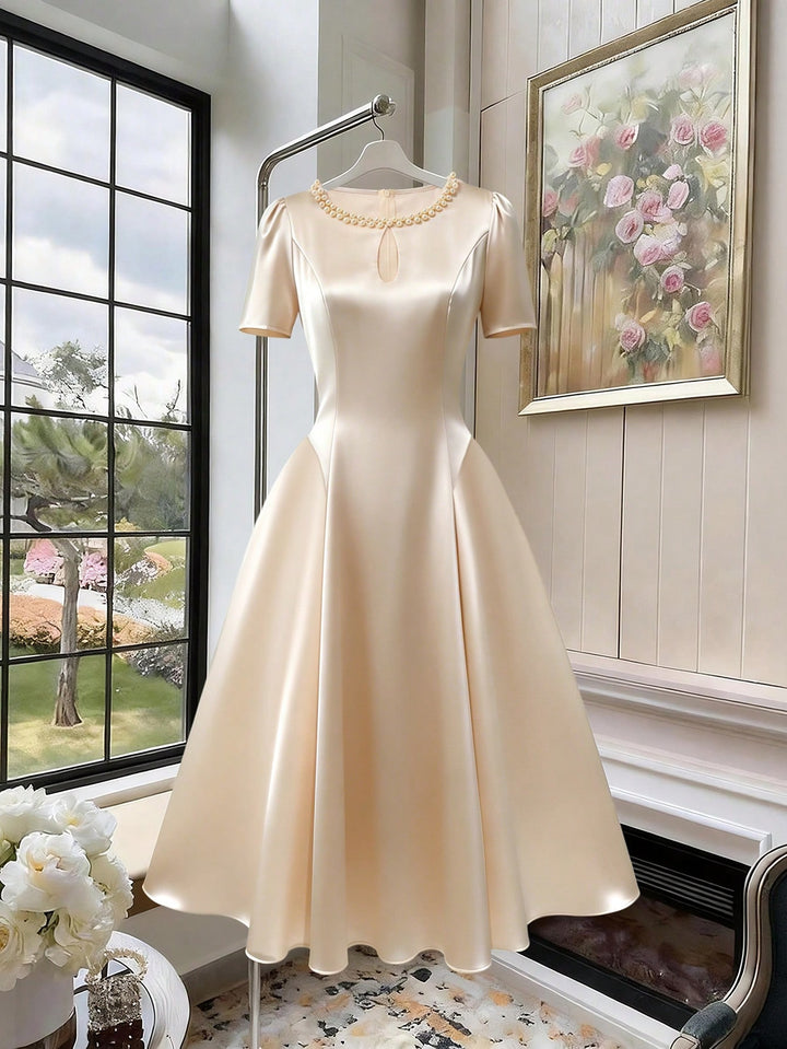 Rochie midi SHEIN, portocaliu