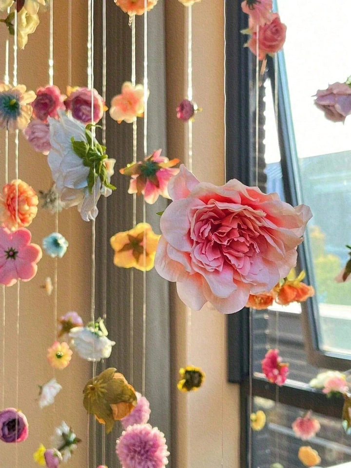 Floari artificiale SHEIN, mix culori