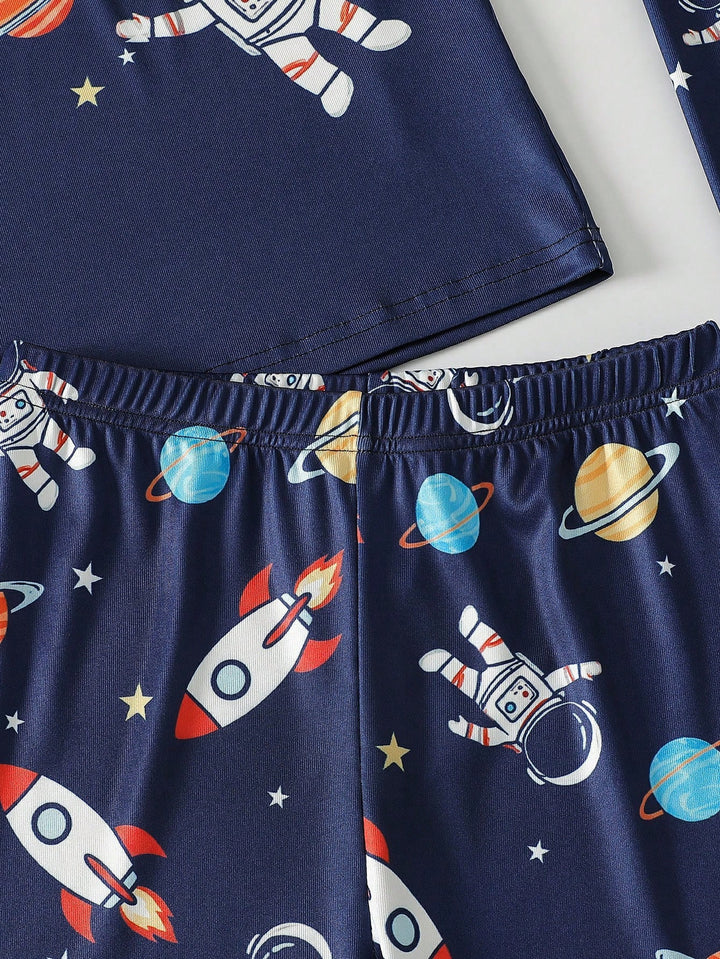 Pijama SHEIN, albastru