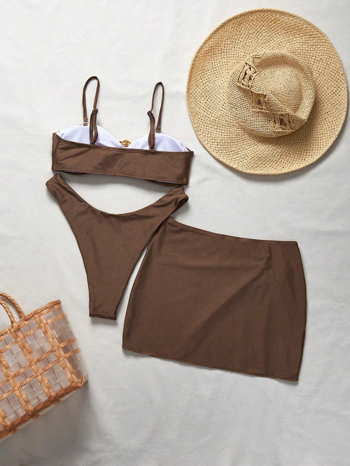Set bikini SHEIN, maro