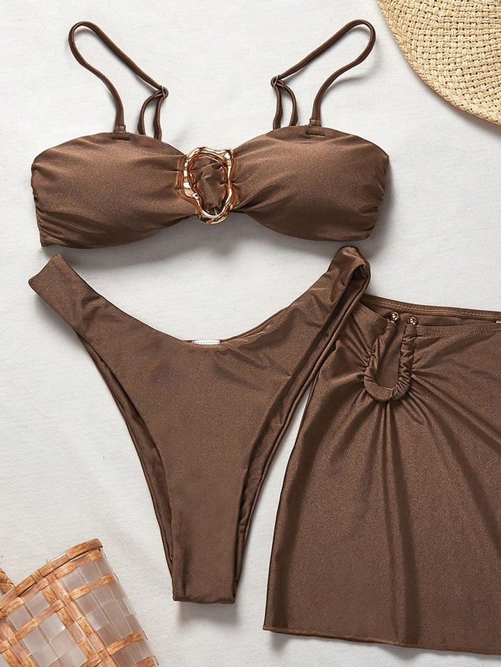Set bikini SHEIN, maro