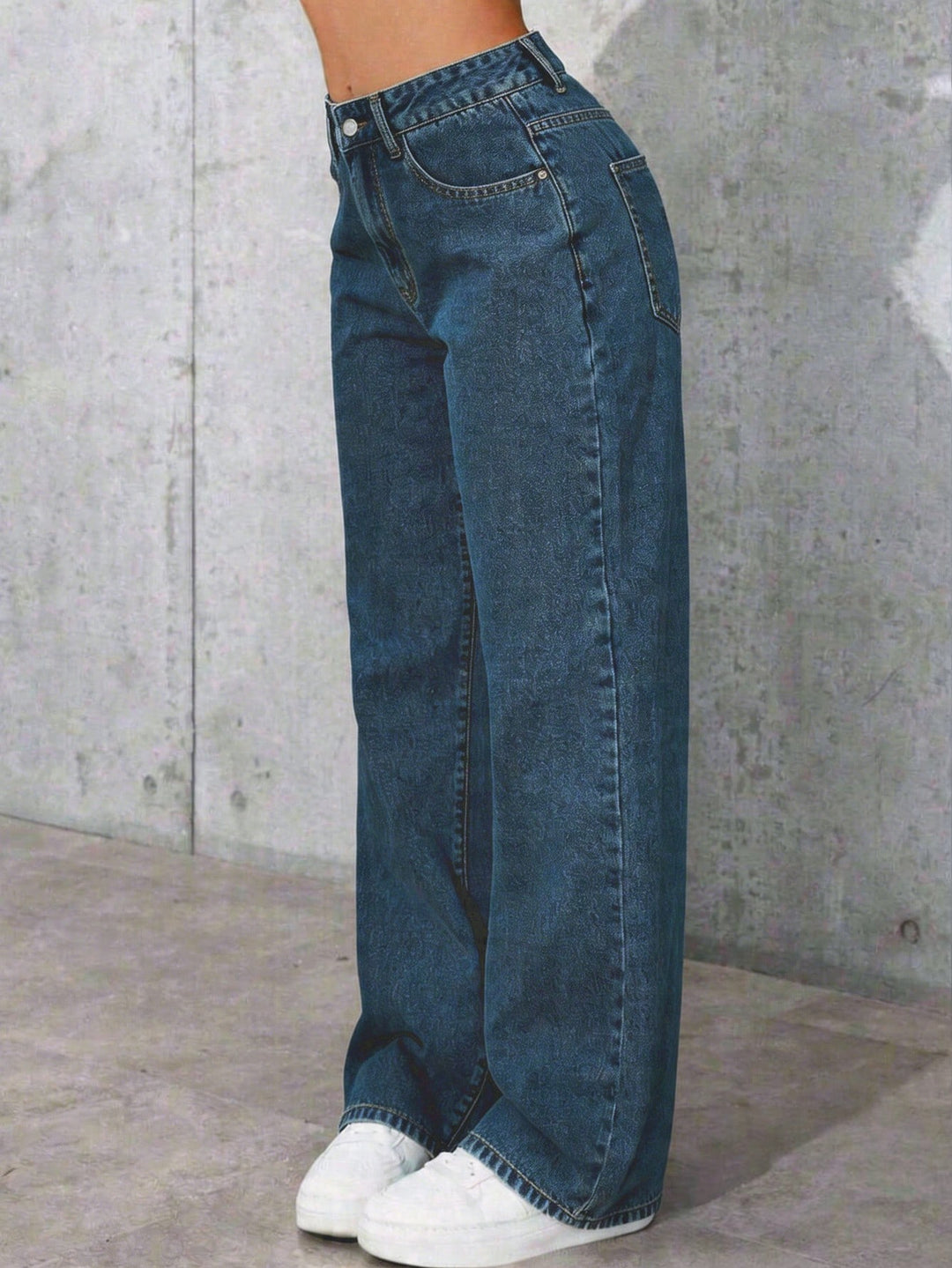 Jeans SHEIN, turcoaz