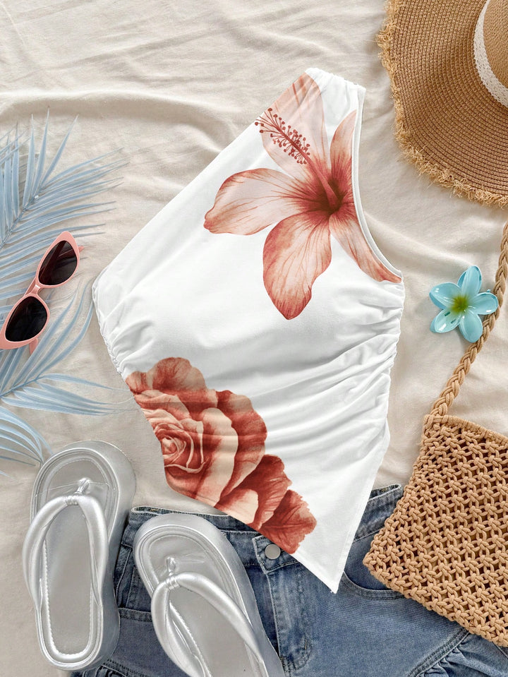 Top SHEIN, alb