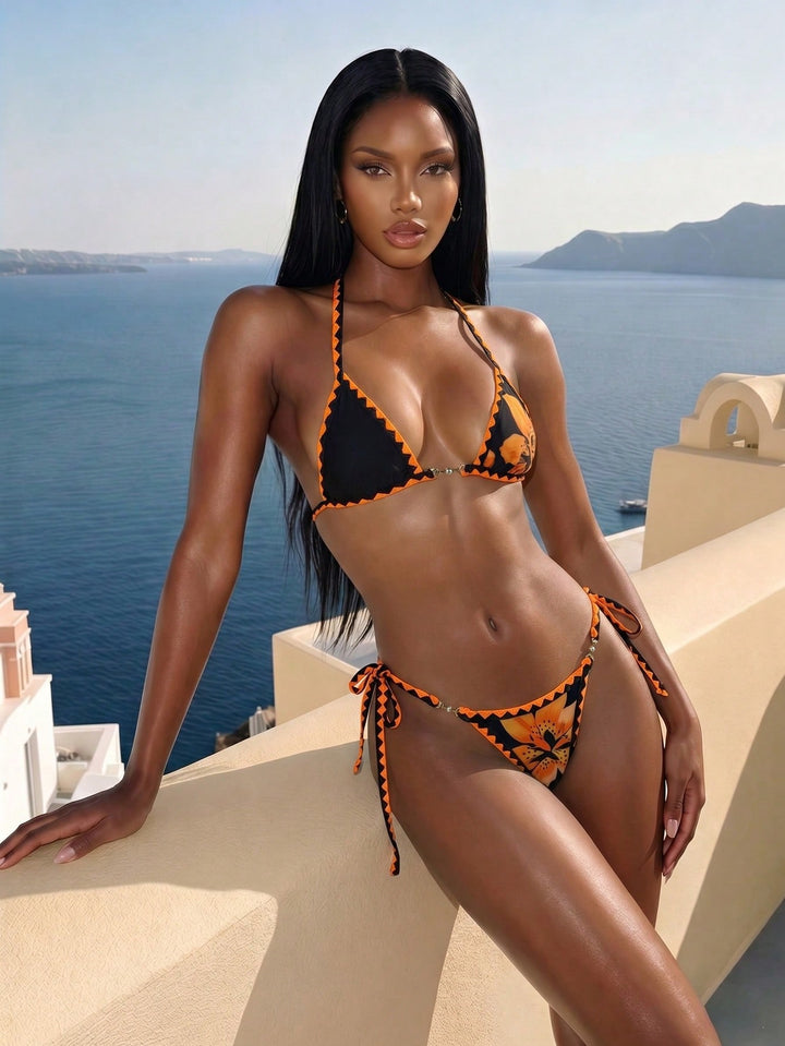 Set bikini SHEIN, negru
